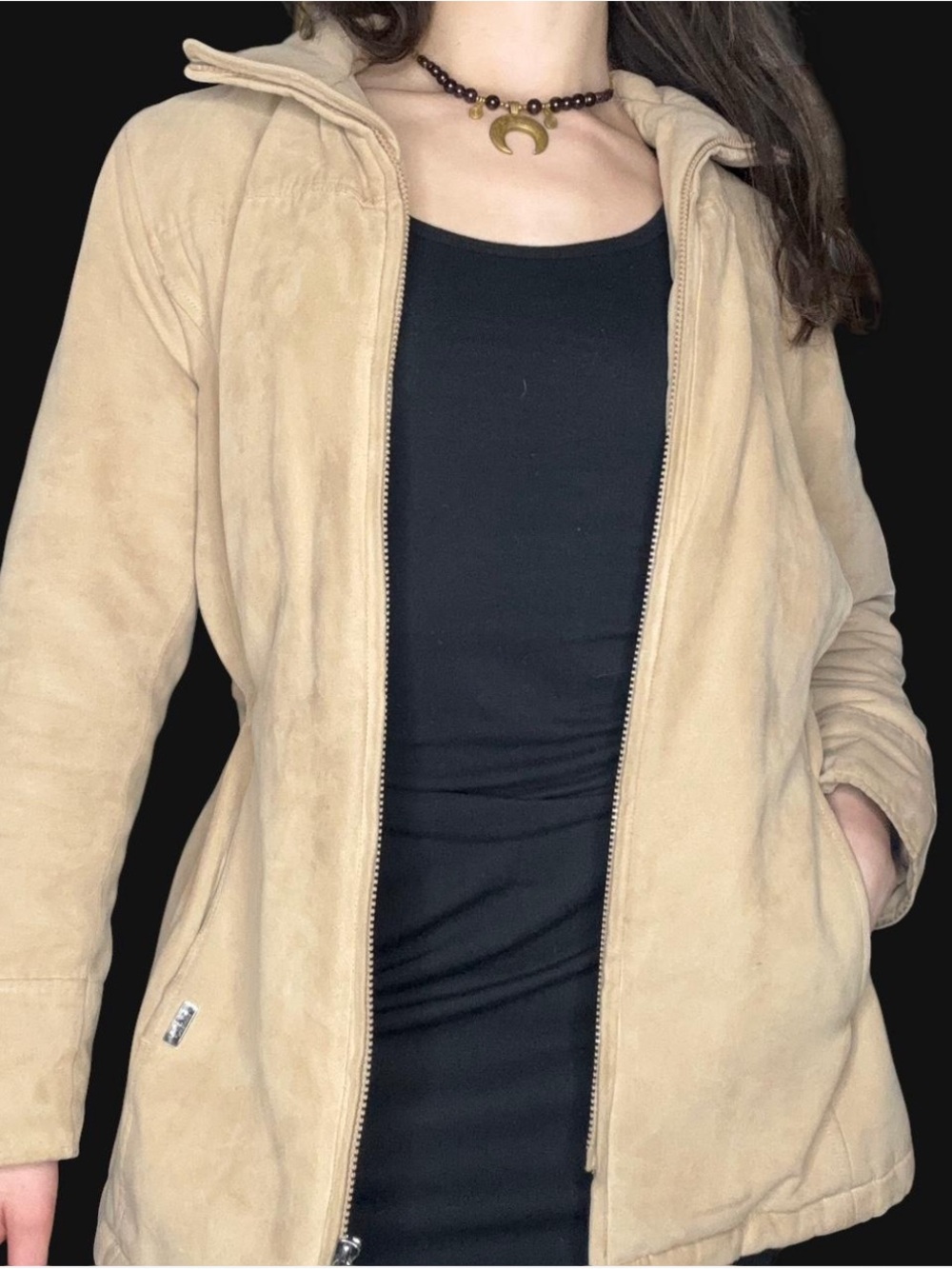 Women’s Y2K London Fog Tan Coat SIZE SMALL